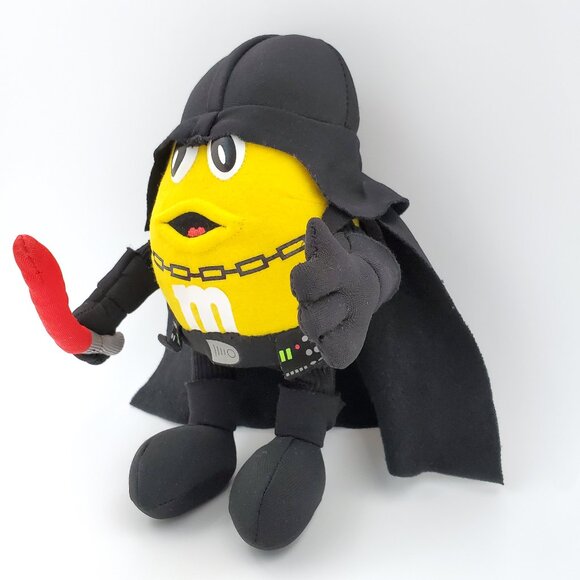 Star Wars “Chocolate M-Pire” Yellow M&M “Darth Vader” Plush Toy - Picture 3 of 4